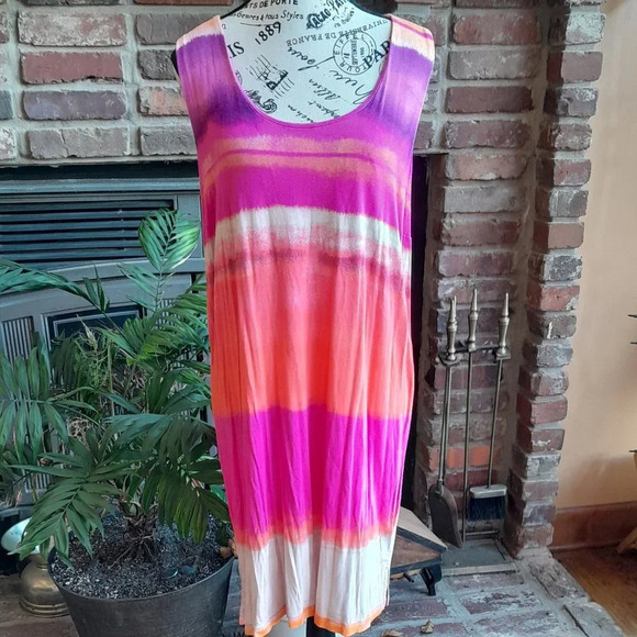 Cynthia Rowley Tie-Dye Dress - Picture 1 of 3